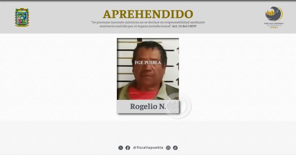 Investigan a Rogelio N. por su probable responsabilidad en el delito de violación equiparada