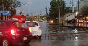 Se inunda zona de Angelópolis