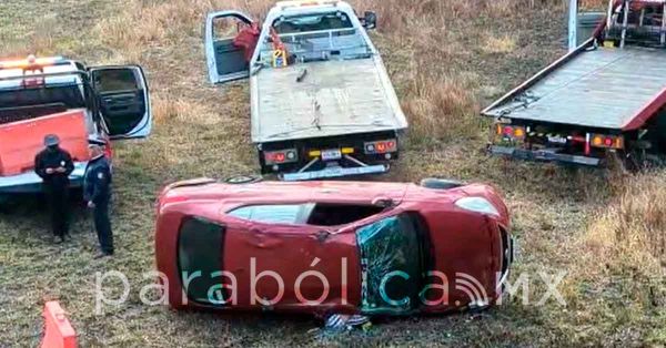 Vuelca y muere en la incorporaci&oacute;n de Perif&eacute;rico y la autopista
