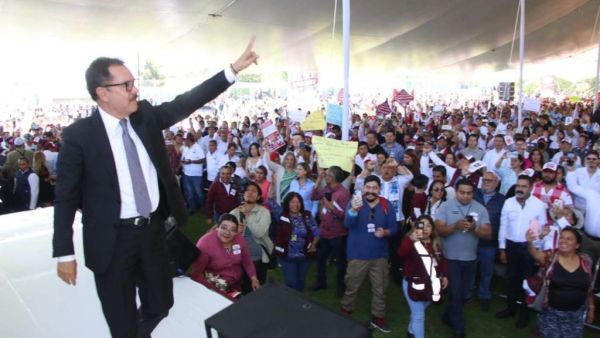 Reafirma Mier intención de buscar candidatura de Morena en Puebla