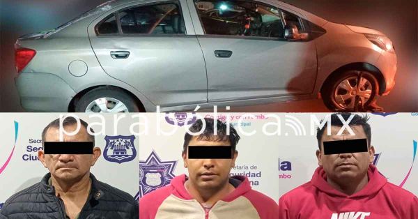 Detienen a tres de &ldquo;Los JJR&rdquo;, c&eacute;lula delictiva dedicada al robo de veh&iacute;culo y negocio