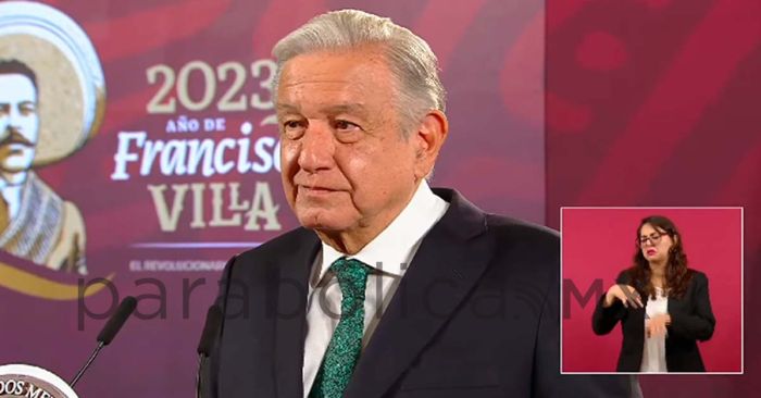Denuncia AMLO que tramo ferroviario recuperado se encontraba en desuso