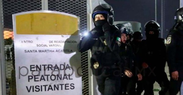 Deja riña en penal de Santa Martha Acatitla 3 personas muertas