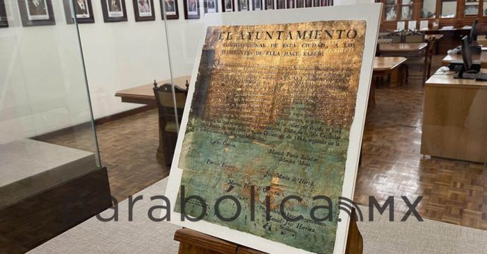 Presentarán documentos históricos en el Archivo General Municipal