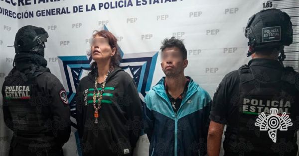 Detienen a dos presuntos narcomenudistas en la capital poblana