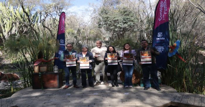 Anuncia Ayuntamiento de Puebla y Africam campaña para reciclar árboles navideños