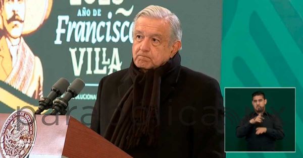 Acusa AMLO que en México prevalece el pensamiento porfirista