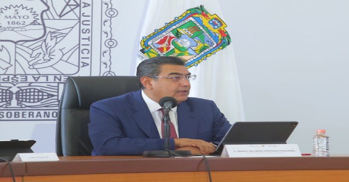 Está Servicio de salud de Puebla, por arriba de la media nacional: Sergio Salomón