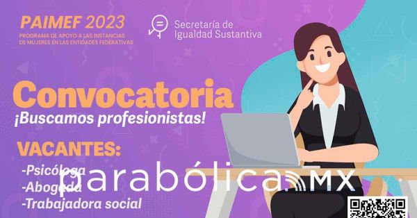 Ofertan 77 vacantes para profesionistas con experiencia en perspectiva de g&eacute;nero &nbsp;