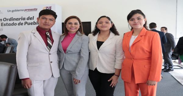 Generan en Puebla condiciones para el correcto desarrollo de niñas, niños y adolescentes