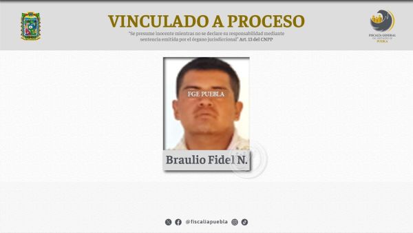 Vinculan a proceso a Braulio Fidel N. por los delitos de uso indebido de uniformes