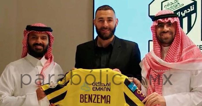 Presentan a Karim Benzema como nuevo jugador del Al-Ittihad