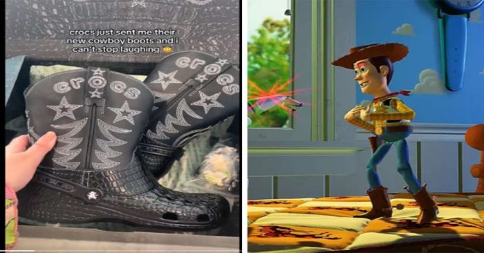 Conoce las botas Crocs, causan furor en las redes