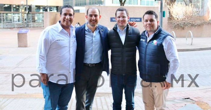 Reaparece Ricardo Anaya con Marko Cortés en evento del PAN en EEUU