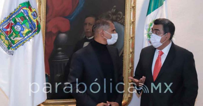 Se reúne Sergio Salomón con directivos de Audi