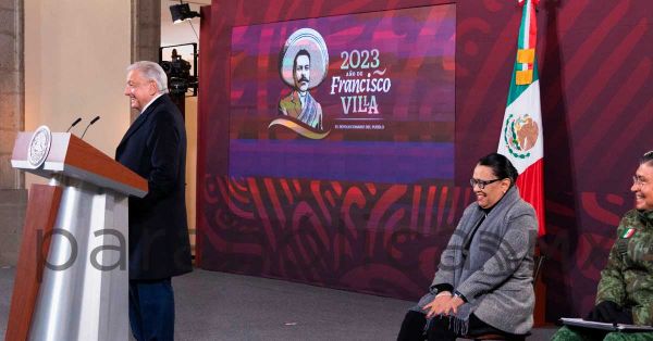 “Otra cantaleta de los conservadores”, AMLO sobre supuesta militarización de su gabinete