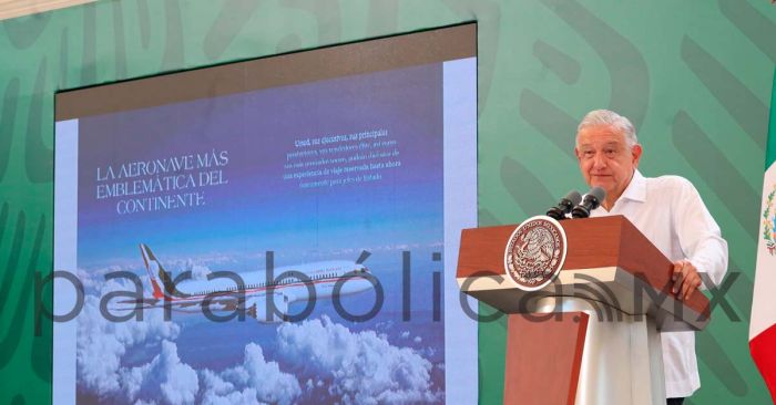 Se despreció avión presidencial por fallo de origen, revela AMLO