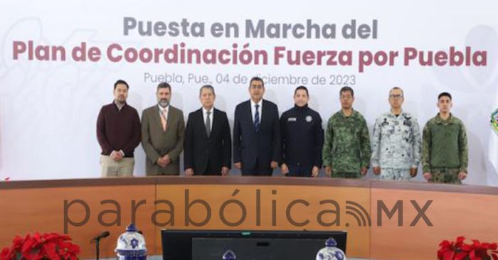 Anuncia Sergio Salomón Plan de Coordinación &quot;Fuerza Por Puebla&quot;
