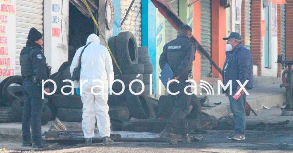 Hallan calcinado al dueño de una talachera en Santa Lucía