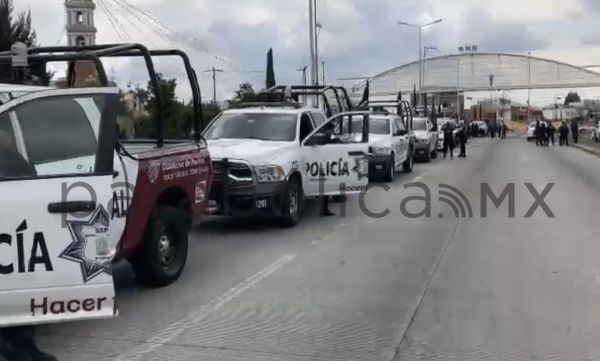 Enloquece a la zona metropolitana bloqueo en la Federal a Atlixco