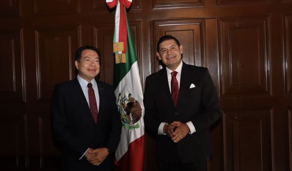 Reconoce Armenta a Mario Delgado y Citlali Hernández por construir estructura en Morena