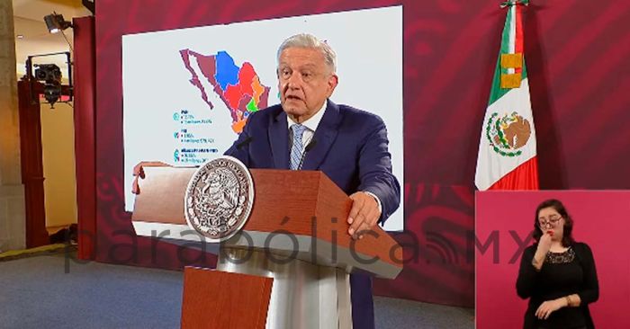 Presume López Obrador estados gobernados por Morena y aliados