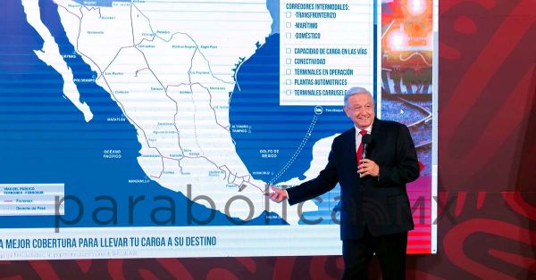 Niega AMLO compensación a Grupo México por ocupación del tramo de Ferrosur