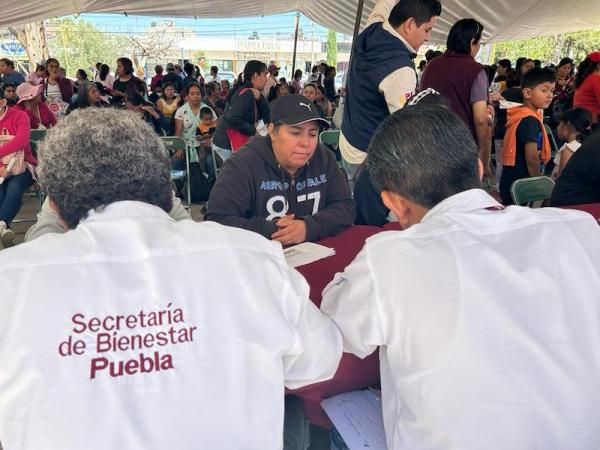 En Amalucan y La Margarita, gobierno de Sergio Salomón inicia "Bienestar Presente"