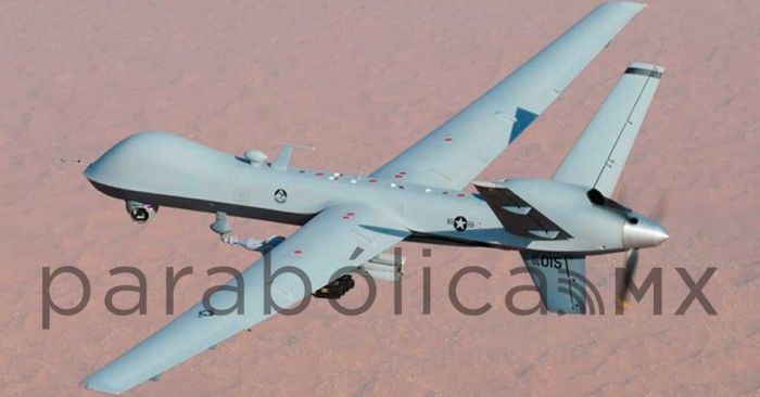 Choca avi&oacute;n ruso contra un dron estadounidense sobre el Mar Negro