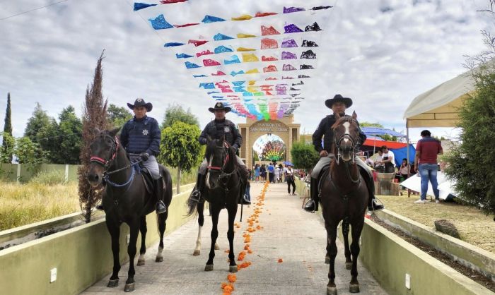 Reportan saldo blanco tras operativos por el Día de Muertos en San Andrés Cholula