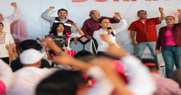 Felicita Sheinbaum a elegidos por Morena; 'el partido requiere unidad'
