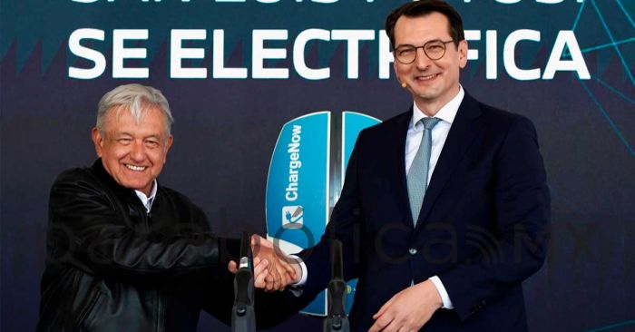 Refleja producción de vehículos eléctricos en SLP la confianza de inversionistas en México: AMLO