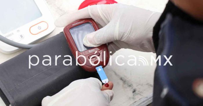 Controla Salud con campa&ntilde;a casos de diabetes mellitus en Puebla