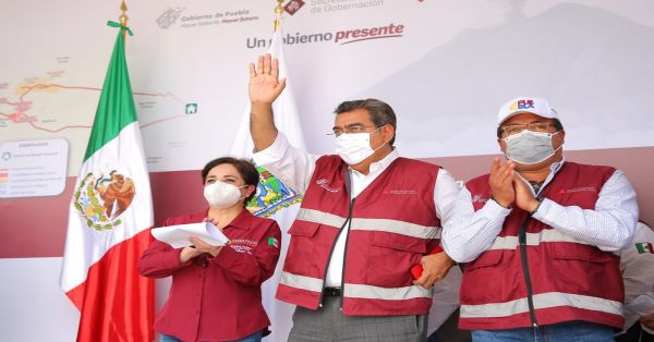 Unidos federación, gobierno y municipios ante actividad del Popocatépetl: Sergio Salomón