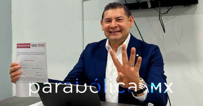 Confirma Alejandro Armenta registro por la Coordinaci&oacute;n de la 4T en Puebla