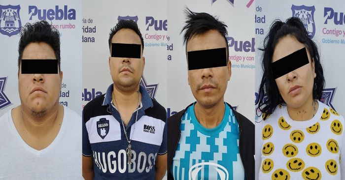 Detienen en Puebla a integrantes de bandas delictivas por robo en transporte p&uacute;blico