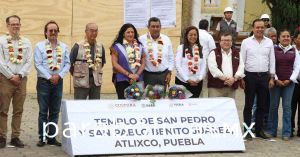 Realiza Sergio Salomón gira en el valle de Atlixco