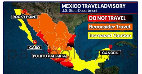 Emite EEUU alerta de viajes a spring breakers que visiten México