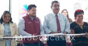 Inaugura Sergio Salomón el Mercadito Solidario para Mujeres