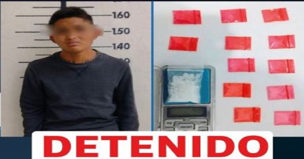 Detienen en San Pedro Cholula a presunto narcomenudista