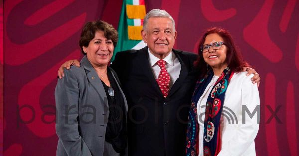 “Es incapaz de robar un centavo”, defiende AMLO a Delfina Gómez por presuntas irregularidades en la SEP