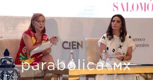 Encabezan Tatiana Clouthier y Olivia Salomón conversatorio en Puebla