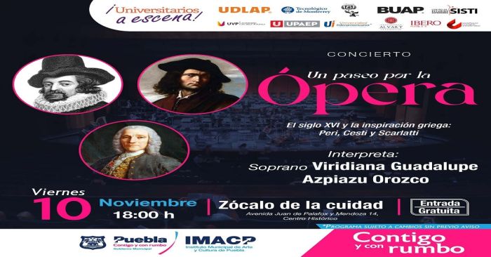 Habr&aacute; diversas actividades este fin de semana en Puebla Capital