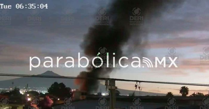 Se incendia vivienda en la colonia Clotilde Torres