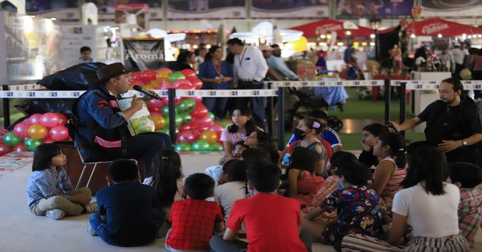 Celebran en Puebla el d&iacute;a del Ni&ntilde;o en la Feria de Puebla