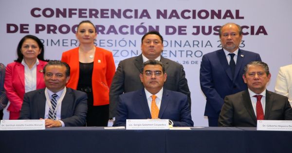 Fortalecen en Puebla la impartición de justicia: Sergio Salomón