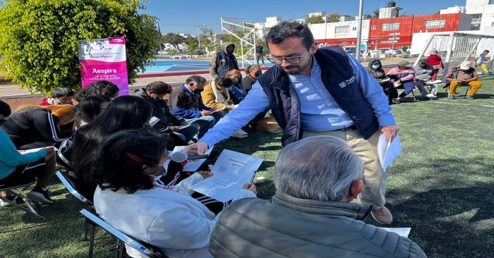 Ofrece SMDIF de Puebla sesiones psicoterap&eacute;uticas en espacios p&uacute;blicos