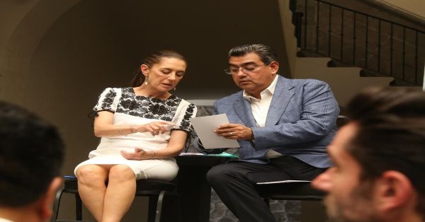 “Puebla y Ciudad de México nos unimos para progresar juntos”: Sergio Salomón