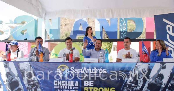 Presentan la tercera edici&oacute;n de los Cholula Games