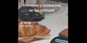 Exhiben a cucaracha en croissant de Starbucks